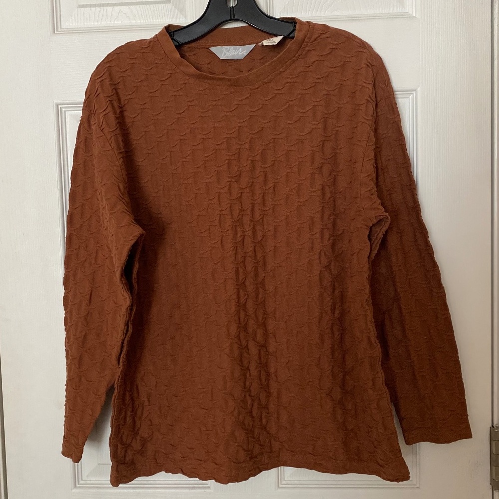 COPPER BROWN BOHEMIAN LONG SLEEVE TEE